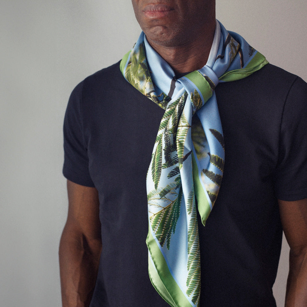 Silk Tree No1 Silk Scarf 90cm x 90cm