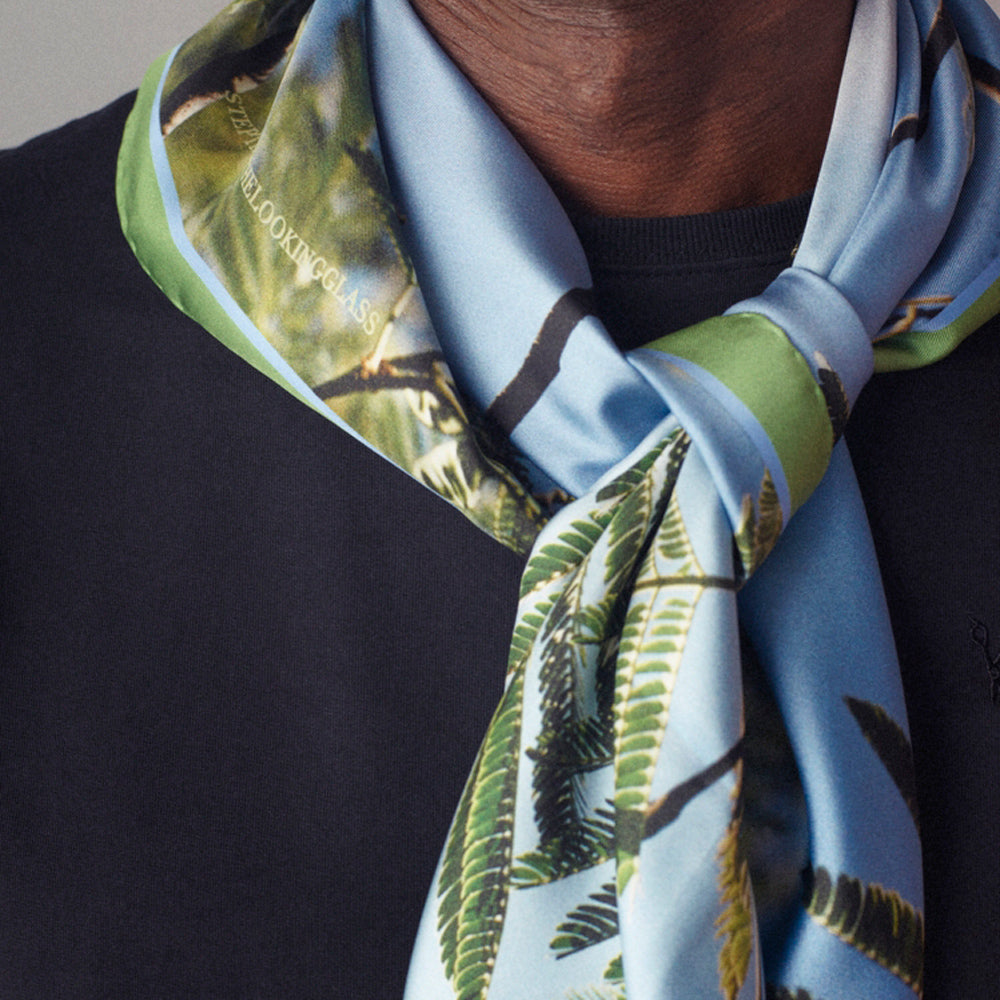 Silk Tree No1 Silk Scarf 90cm x 90cm