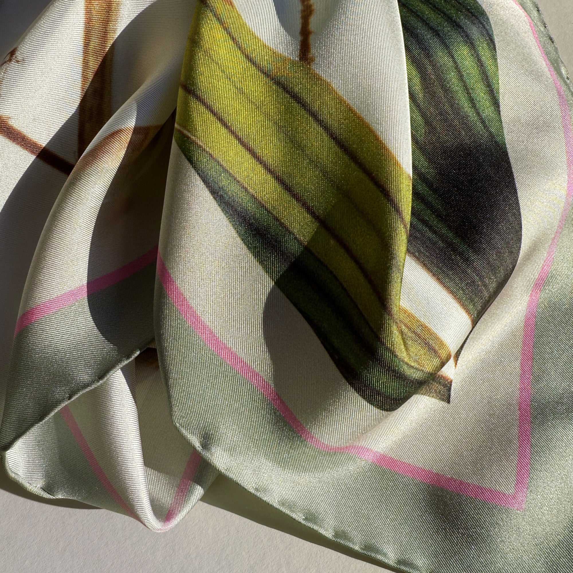 Wabi-Sabi No1 Silk Scarf XL 134cm x 134cm